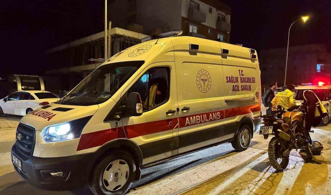 Uşak’ta yolun karşısına geçerken motosikletin çarptığı yaya hayatını kaybetti, sürücü