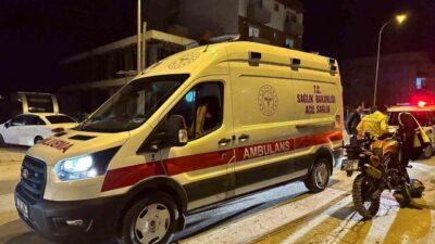 Uşak’ta yolun karşısına geçerken motosikletin çarptığı yaya hayatını kaybetti, sürücü