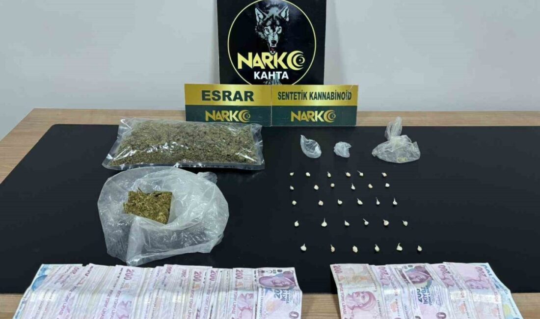 Adıyaman’da polis ekiplerince yürütülen uyuşturucu operasyonlarında yakalanan 40 şahıstan 2’si