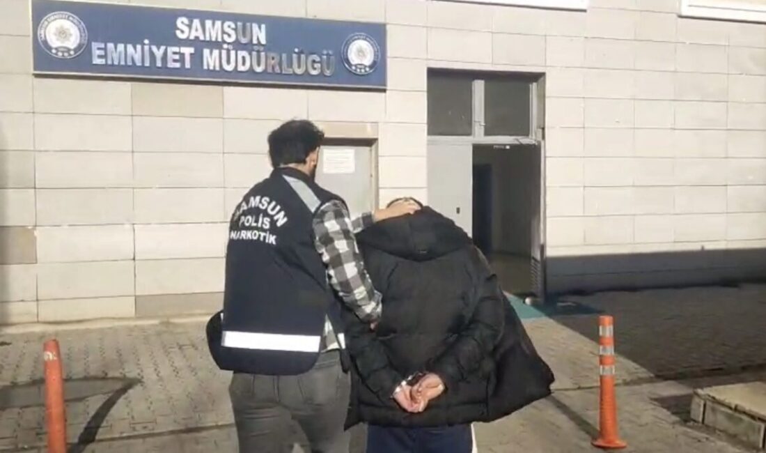 Samsun’un İlkadım ilçesinde uyuşturucu suçlarından 8 yıl 9 ay kesinleşmiş