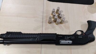 Edirne’nin Uzunköprü ilçesinde polis ekiplerince yapılan devriye sırasında ruhsatsız av