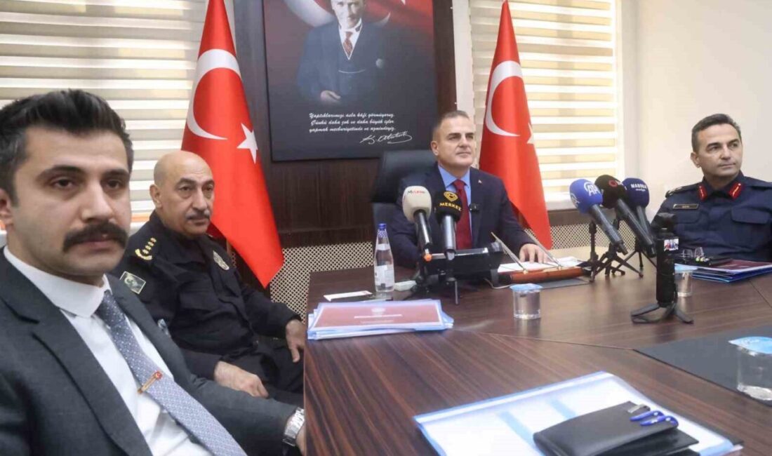 Muğla valisi Dr. İdris Akbıyık, 2025 yılı asayiş ve güvenlik