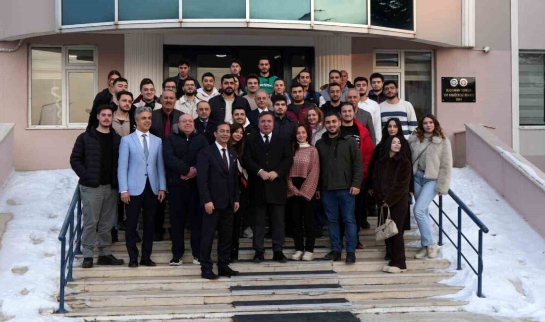 Erzincan Valisi Hamza Aydoğdu, Erzincan Binali Yıldırım Üniversitesi Tıp Fakültesinde