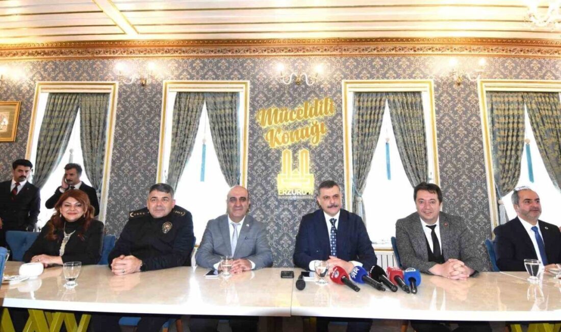 Erzurum Valisi Mustafa Çiftçi, 10 Ocak Çalışan Gazeteciler Günü vesilesiyle