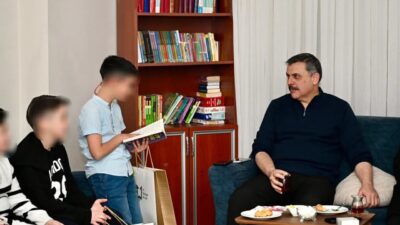 Erzurum Valisi Mustafa Çiftçi, eşi Azime Çiftçi ile birlikte Hamidiye