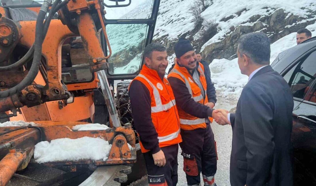 Şırnak Valisi Birol Ekici, Uludere ilçesinde etkili olan yoğun kar