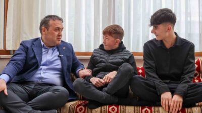 Bilecik Faik Oktay Sözer, yeni yılın ilk gününde Çocuk Evleri