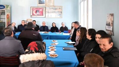 Kırklareli Valisi Uğur Turan, ilçe gezileri kapsamında Pehlivanköy ilçesi Yeşilova