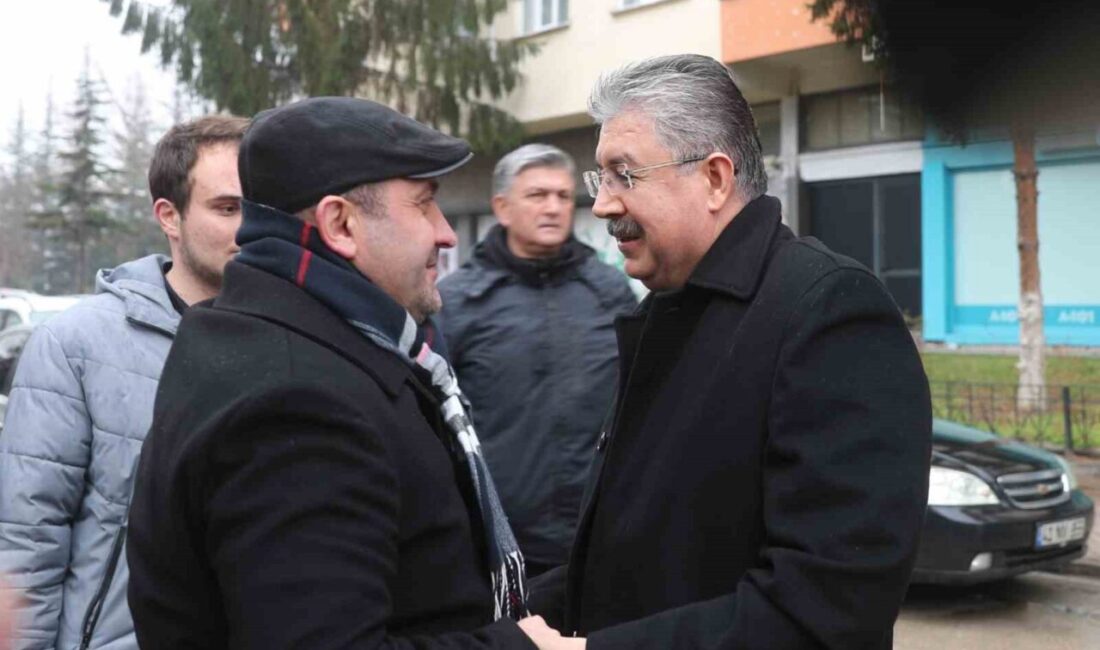 Eskişehir Valisi Dr. Erdinç Yılmaz, AK Parti İl Başkanı Gürhan