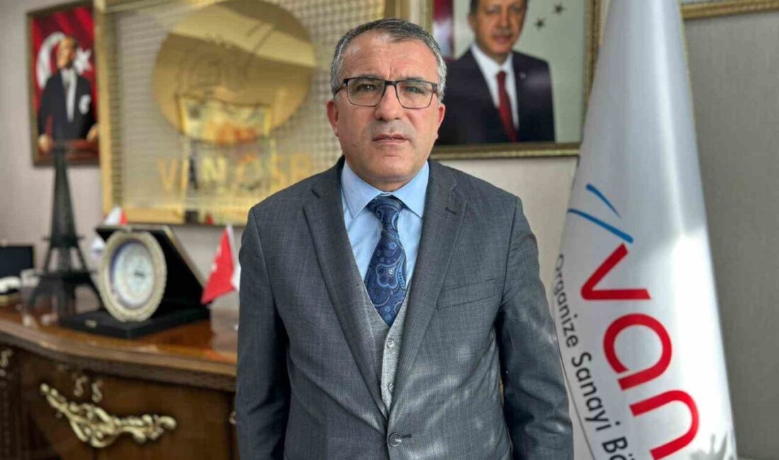 Van Organize Sanayi Bölgesi (OSB) Yönetim Kurulu Başkanı Memet Aslan,