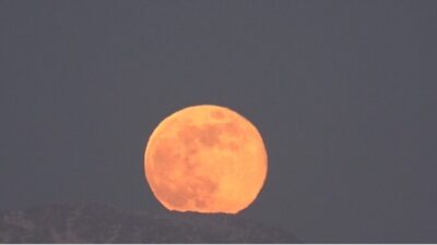 Van’da, “Kurt Dolunayı” olarak bilinen 2026 yılının ilk dolunayı görsel