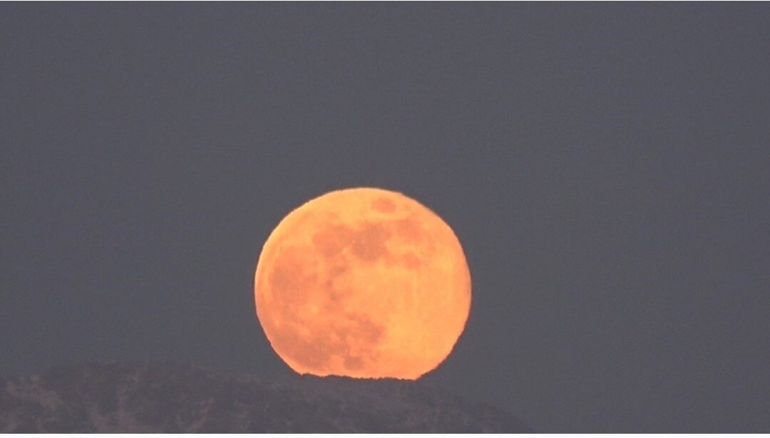 Van’da, “Kurt Dolunayı” olarak bilinen 2026 yılının ilk dolunayı görsel