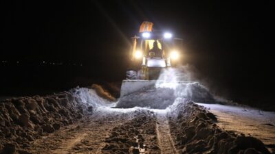 Van genelinde 2 haftadan bu yana etkili olan kar yağışı
