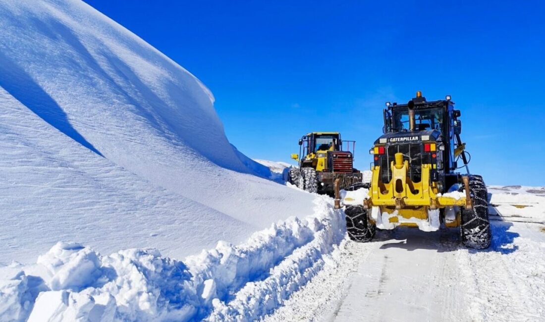 Van genelinde genelinde kardan dolayı kapanan 625 yolun 586’sı açılırken,