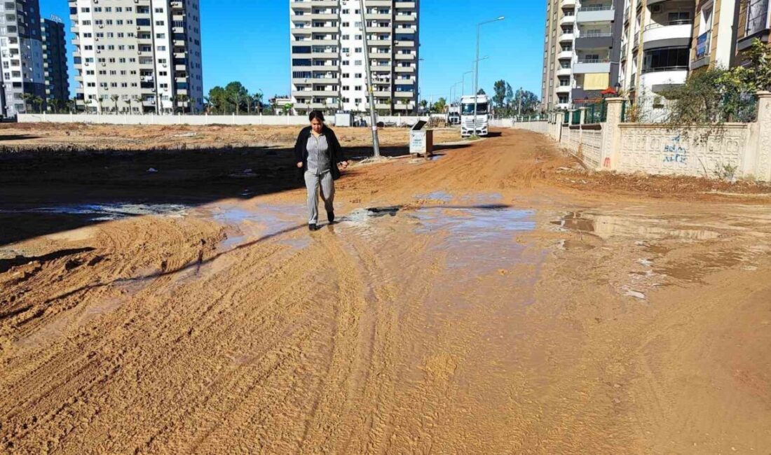 Adana’da Sarıçam Belediyesi hizmet binası arkasında yer alan mahallede, lüks