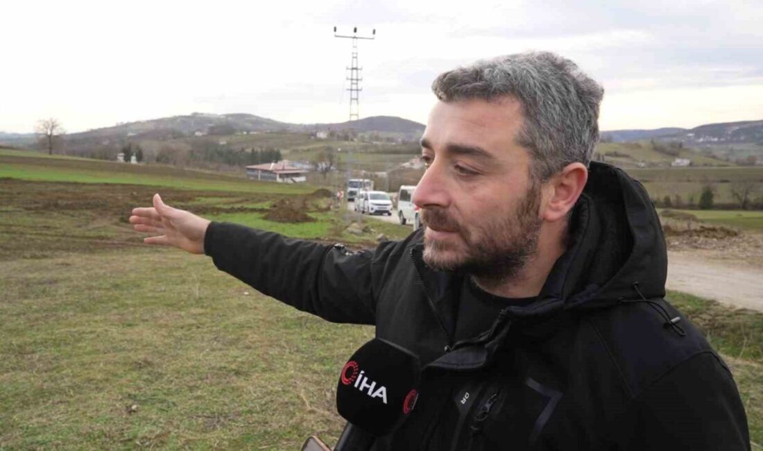 Samsun’un Atakum ilçesinde yapımı süren Batı Çevre Yolu çalışmaları kapsamında