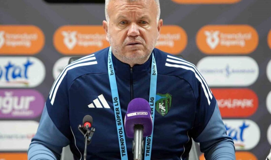 SAMSUN (İHA) – Kocaelispor Yardımcı Antrenörü Volkan Kazak, Samsunspor deplasmanından