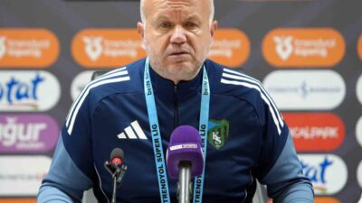 SAMSUN (İHA) – Kocaelispor Yardımcı Antrenörü Volkan Kazak, Samsunspor deplasmanından