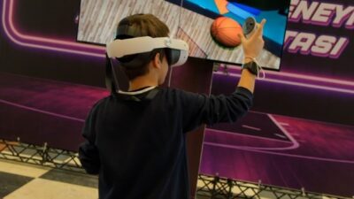 M1 Konya AVM, yeni yıl öncesi düzenlediği VR Basketbol Etkinliği