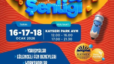 Kayseri Büyükşehir Belediyesi; çocuk, genç ve öğrencilere yönelik etkinliklerine ara