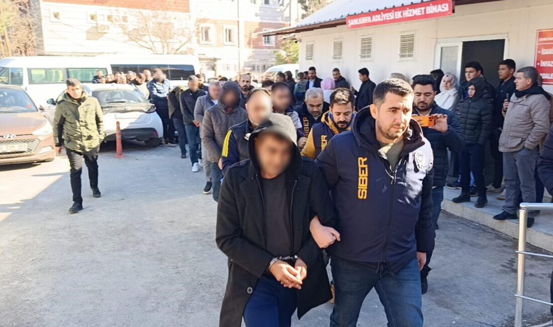 Şanlıurfa’da polis ekipleri tarafından toplam 382 milyon lira işlem hacmi