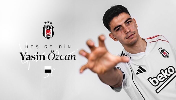 Beşiktaş, milli futbolcu Yasin Özcan’ın satın alma opsiyonlu geçici transferi