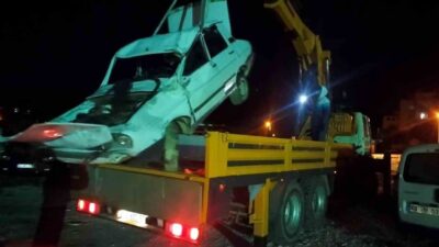 Muğla’nın Yatağan ilçesine bağlı Hacıveliler Mahallesi’nde meydana gelen trafik kazasında