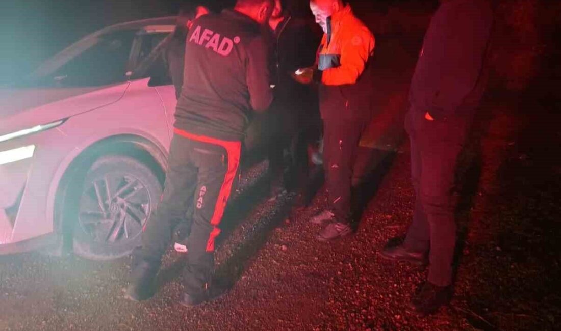 Hatay’da yaylada mahsur kalan aile, AFAD ve Hatay Büyükşehir Belediyesi