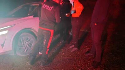 Hatay’da yaylada mahsur kalan aile, AFAD ve Hatay Büyükşehir Belediyesi