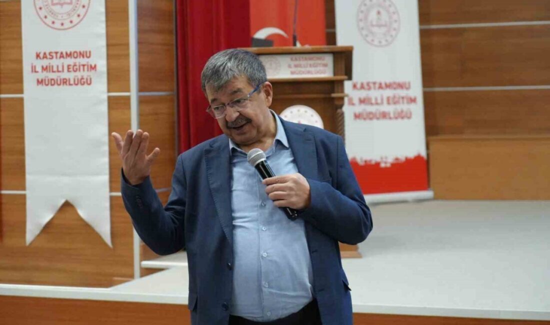 Kastamonu’da gerçekleştirilen konferansta ailelere önemli bilgiler veren Yazar Hayati İnanç,