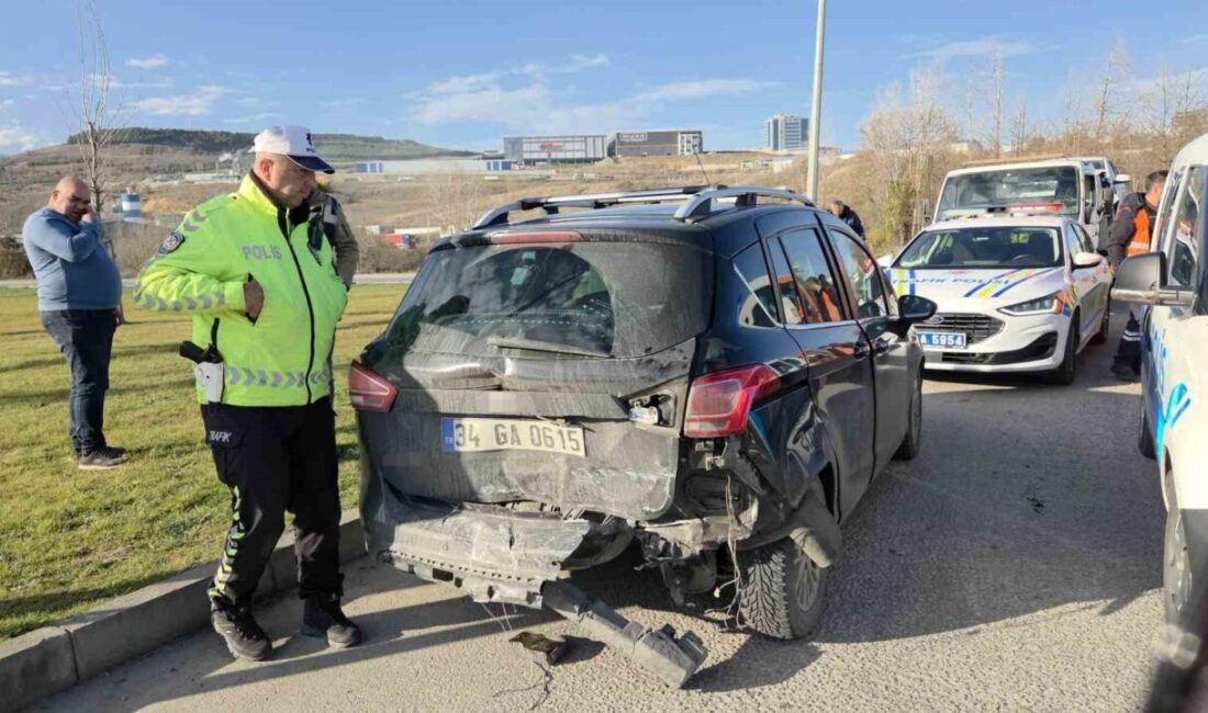 Samsun’da iki otomobilin karıştığı trafik kazasında 2 kişi yaralanırken, Ankara’dan