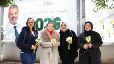 Hatay Büyükşehir Belediyesi, kentte yaşayan vatandaşların yeni yılını kutlamak için