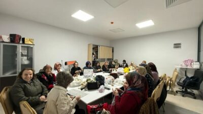 Yeşilyurt Belediyesi tarafından Kültür ve Sanat Merkezlerinde açılan el sanatları