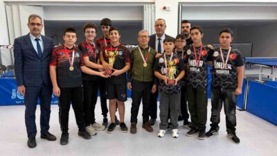 Niğde’de düzenlenen Yıldız Erkekler Masa Tenisi Müsabakaları sona erdi. Turnuva