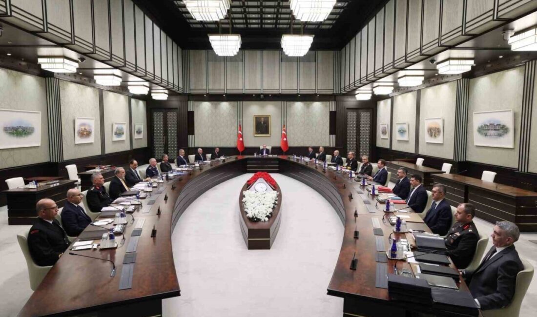 2026 yılının ilk Milli Güvenlik Kurulu (MGK) Toplantısı, Cumhurbaşkanı Recep
