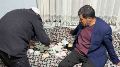 Osmaniye’nin Bahçe ilçesinde engelli bir vatandaşın, otomobil almak için biriktirdiği