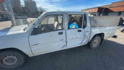 Karaman’da yolcu minibüsü ile kamyonetin karıştığı kazada yaralanan olmazken, kaza