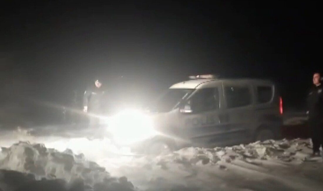 Kahramanmaraş’ta etkili olan kar yağışı ve tipi nedeniyle görevden dönen