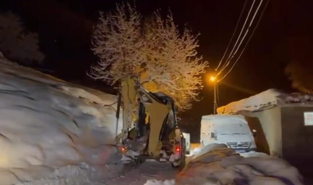 Şırnak’ın Beytüşşebap ilçesine bağlı köyde acil bir hasta için İl
