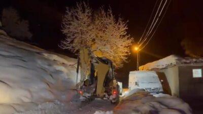 Şırnak’ın Beytüşşebap ilçesine bağlı köyde acil bir hasta için İl