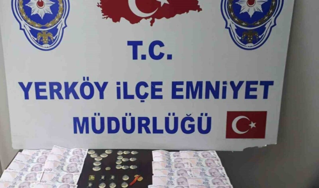 Yozgat’ın Yerköy ilçesinde bir kuyumcuya sahte altın satan ve 13