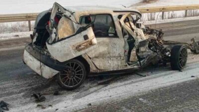 Yozgat’ın Sorgun ilçesinde 3 aracın karıştığı zincirleme kazada 3 kişi