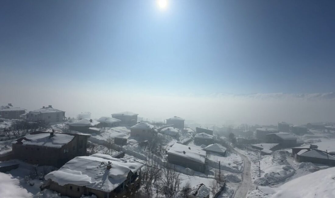 Hakkari’nin Yüksekova ilçesinde hava sıcaklığının sıfırın altında 20 dereceye kadar