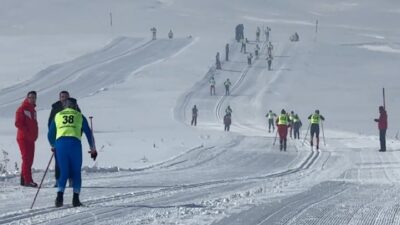 Türkiye Kayak Federasyonu (TKF) tarafından düzenlenen “Kayaklı Koşu Barış ve