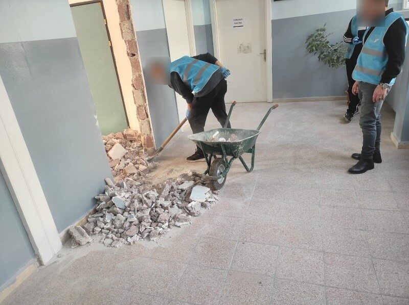 Eskişehir’de ’Kamuya Yararlı Bir İşte Ücretsiz Çalışma Yükümlülüğü’ kapsamında, İsmet