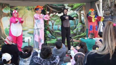 Adana’da Yüreğir Belediyesi, ara tatil boyunca ilçe genelinde düzenlediği çocuk