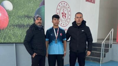 Gençler Türkiye Raffa Şampiyonası’nda sporcusu Yusuf Demirtaş, sergilediği başarılı performansla