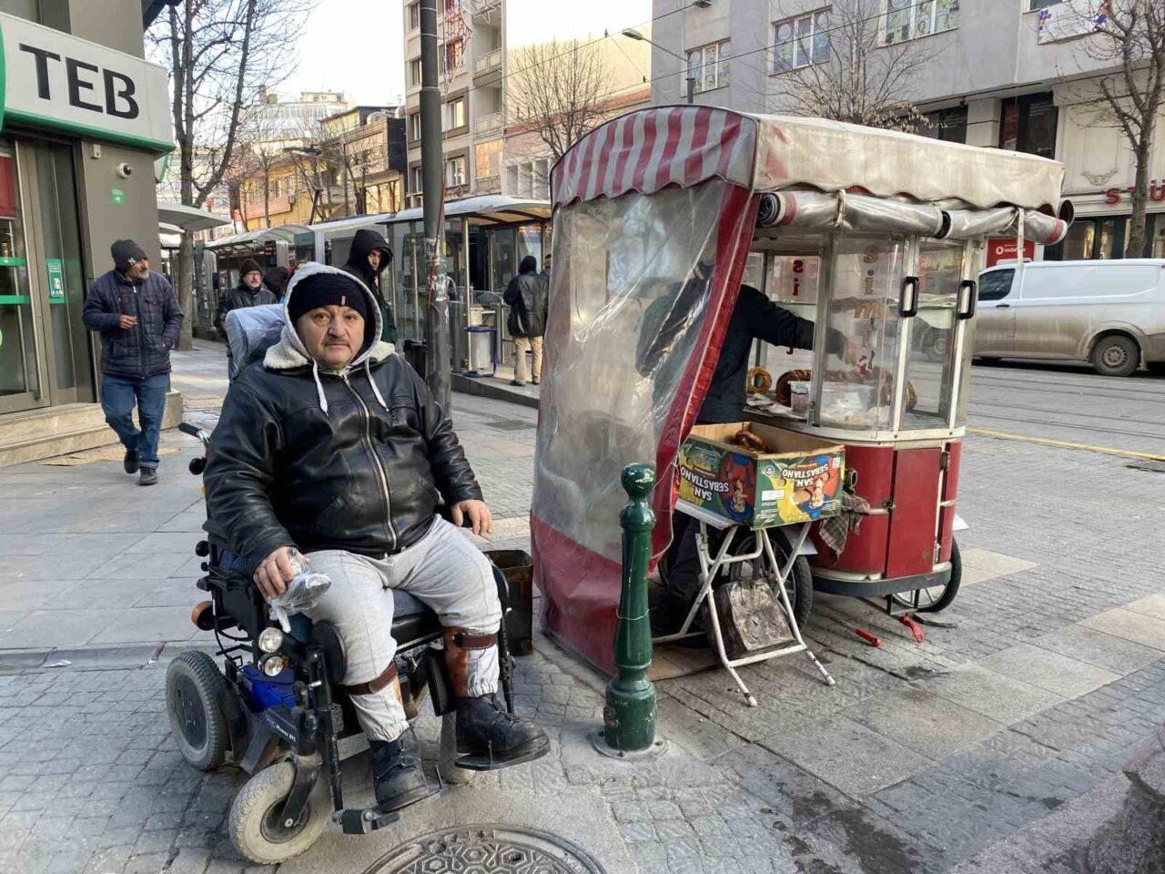 Eskişehir hava sıcaklığının eksi 17 dereceye kadar düştüğü kentte, yüzde