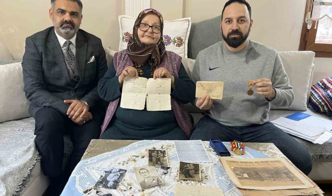 Hatay’da yaşayan Züleyha Ballı, Kore savaşında şehit olan babası İbrahim