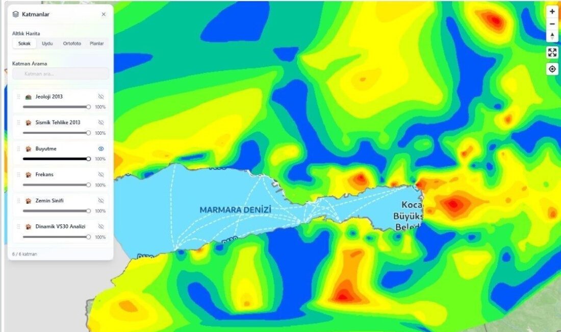 Kocaeli Büyükşehir Belediyesi, “Zemin Veri Bankası” projesi kapsamında kentin zemin